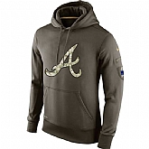 Atlanta Braves Nike Olive Salute To Service KO Performance Hoodie,baseball caps,new era cap wholesale,wholesale hats